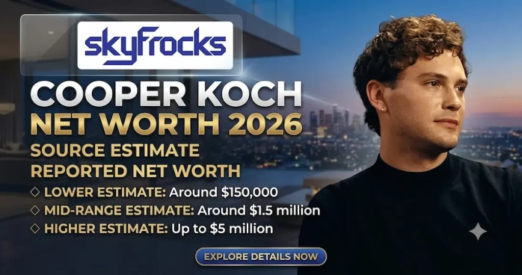 Cooper Koch Net Worth 2026