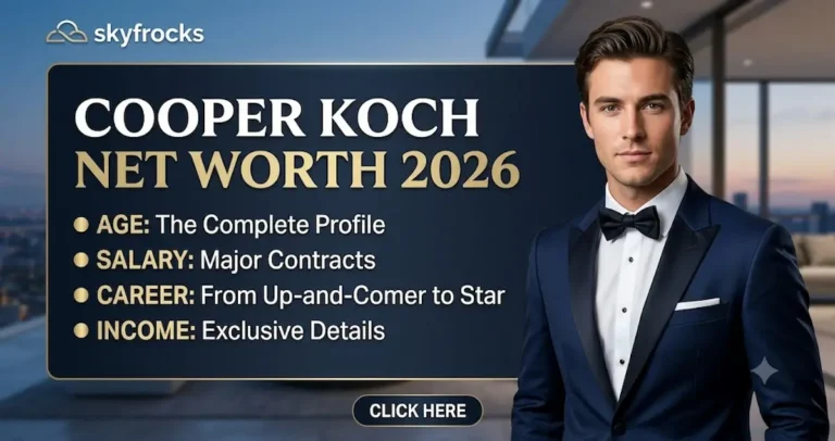 Cooper Koch Net Worth 2026: Age, Salary, Career, and Income