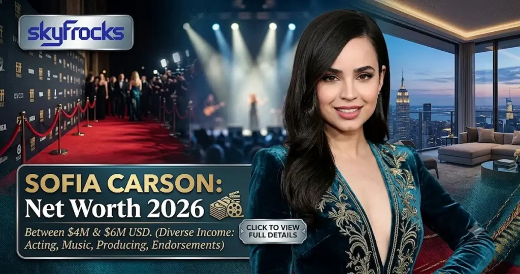 Sofia Carson Net Worth 2026