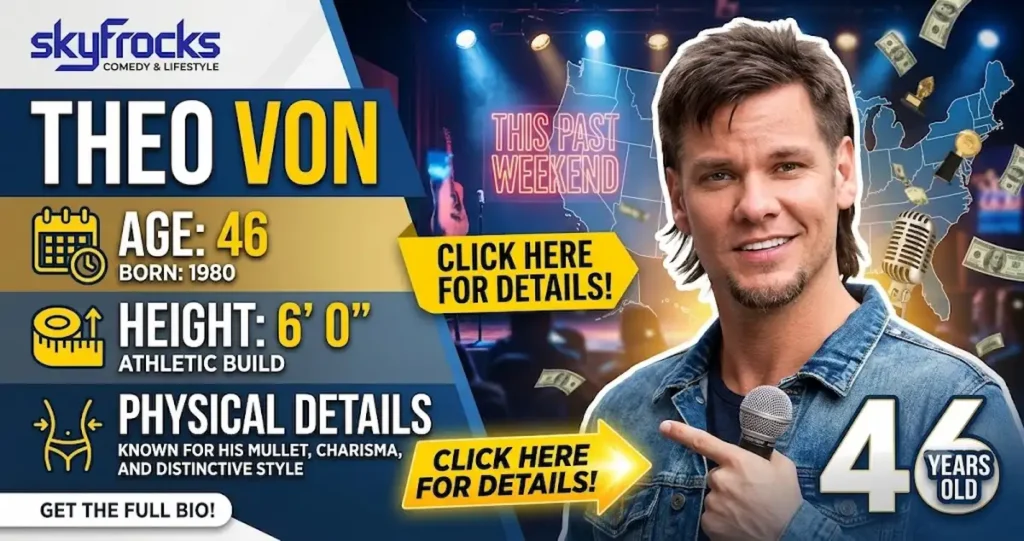 Theo Von Age, Height, and Physical Details